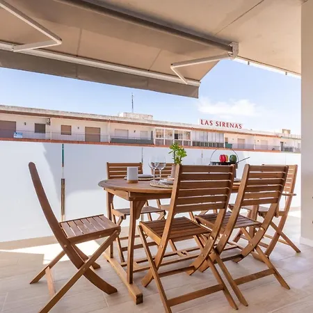M A R I V E N T With Bathroom And Terrace 50 M2 公寓